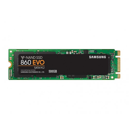 SAMSUNG 860 EVO 500 GB M.2 SATA SSD 550/520 (MZ-N6E500BW)