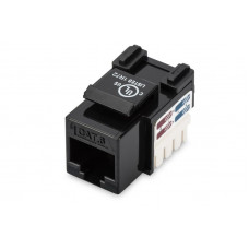 DIGITUS DN-93601 CAT6 CLASS E KEYSTONE JACK SIYAH