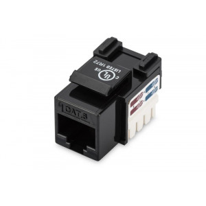 DIGITUS DN-93601 CAT6 CLASS E KEYSTONE JACK SIYAH