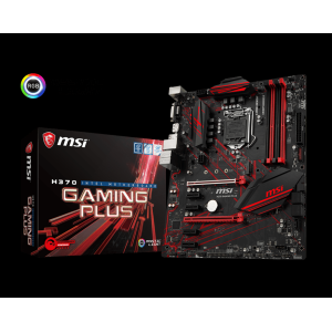 MSI H370 GAMING PLUS 1151P DDR4 SES GLAN DP/DVI SATA3 USB3.1 ATX