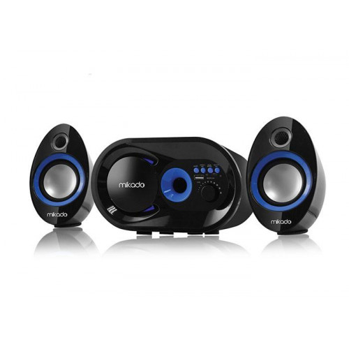 MIKADO MD-209BT USB/TF/FM 2+1 MULTIMEDIA BLUETOOTH HOPARLOR SIYAH