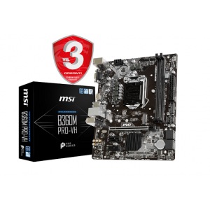 MSI B360M PRO-VH 1151P DDR4 SES GLAN HDMI/VGA SATA3 USB3.1 MATX