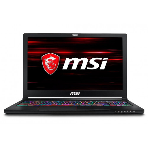 MSI GS63 STEALTH 8RE-037XTR I7-8750H 16GB 1TB+128GB SSD 6GB GTX1060 15.6