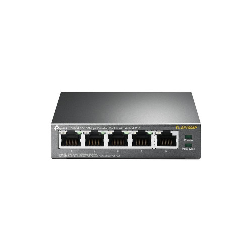 TP-LINK TL-SF1005P 5 PORT 10/100 4xPOE 58W YONETILEMEZ SWITCH