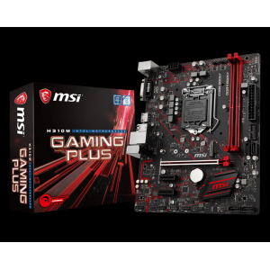 MSI H310M GAMING PLUS 1151P DDR4 SES GLAN HDMI/DVI SATA3 USB3.1 MATX