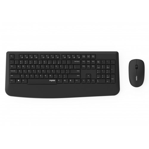 RAPOO X1900 Q TR KABLOSUZ KLAVYE MOUSE SET SIYAH