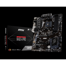 MSI B450-A PRO AM4 DDR4 SES GLAN HDMI/DVI/VGA SATA3 USB3.1 ATX
