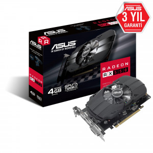 ASUS RX-550 4GB GDDR5 128BIT PHOENIX DP/HDMI/DVI (PH-RX550-4G-M7)