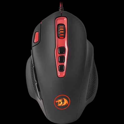 REDRAGON HYDRA USB KABLOLU GAMING MOUSE KIRMIZI/SIYAH (74762)