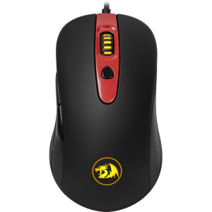 REDRAGON GERDERUS USB KABLOLU GAMING MOUSE SIYAH/KIRMIZI (70241)