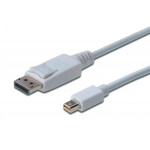 DIGITUS AK-340102-010-W 1M MINI DP TO DISPLAYPORT KABLO BEYAZ