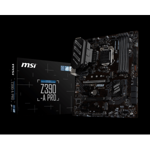 MSI Z390-A PRO 1151P DDR4 SES GLAN DP/DVI/VGA USB3.1 ATX