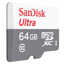 64 GB SANDISK MICRO SD ANDROID 80 MB/S (SDSQUNS-064G-GN3MN)