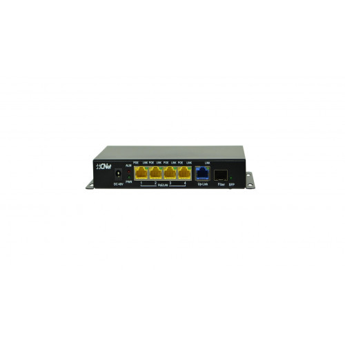 CNET CSH-500P 5 PORT 10/100/1000 4xPOE 96W +1SFP YONETILEMEZ SWITCH