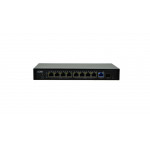 CNET CSH-800FP 8 PORT 10/100/1000 POE 96W +1SFP YONETILEMEZ SWITCH