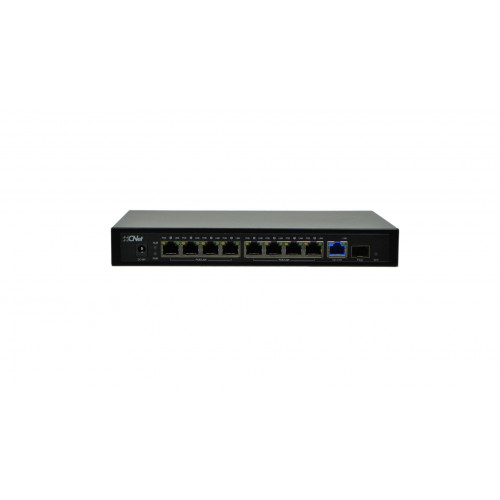 CNET CSH-800FP 8 PORT 10/100/1000 POE 96W +1SFP YONETILEMEZ SWITCH