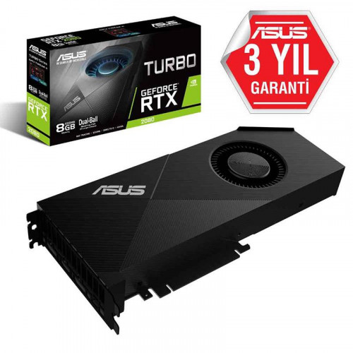 ASUS RTX2080 8GB GDDR6 256BIT TURBO 2xDP/HDMI (TURBO-RTX2080-8G)