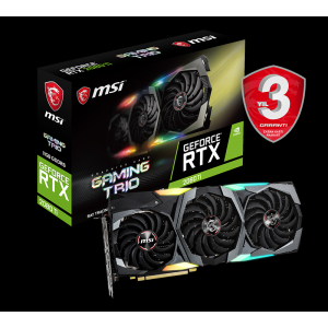 MSI RTX2080-TI 11GB GDDR6 352BIT 3xDP/HDMI/TYPE-C(RTX 2080 TI GAMING TRIO)