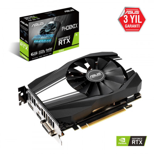 ASUS RTX2060 6GB GDDR6 PH 192BIT DP/HDMI/DVI (PH-RTX2060-6G)