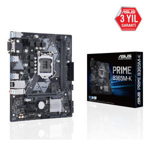 ASUS PRIME B365M-K 1151P DDR4 SES GLAN DVI/VGA SATA3 USB3.1 MATX