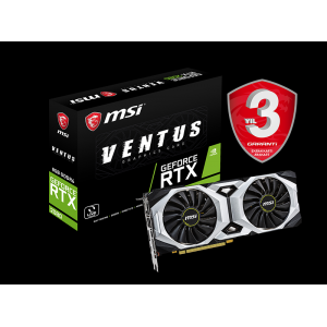 MSI RTX2080 8GB GDDR6 256BIT VENTUS 3xDP/HDMI/TYPE-C (RTX 2080 VENTUS 8G)