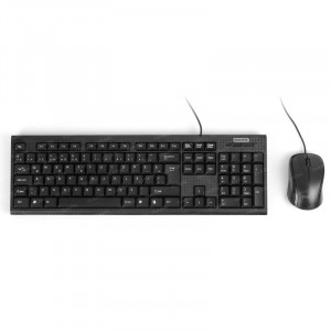 DARK KM1000 USB KABLOLU Q KLAVYE MOUSE SET SIYAH