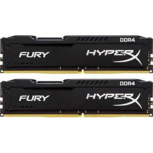 16 GB (2x8GB) DDR4 3200MHz CL18 KINGSTON HYPERX FURY BLACK (HX432C18FB2K2/16)