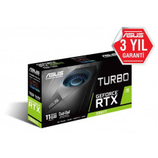 ASUS RTX2080-TI 11GB GDDR6 352BIT DP/HDMI/TYPE-C (TURBO-RTX2080TI-11G)