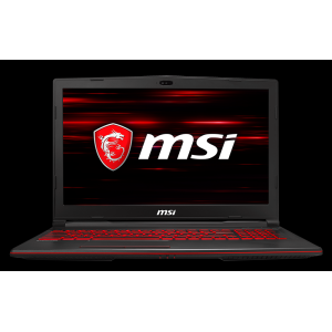 MSI GL63 8SD-297XTR I7-8750H 16GB 256GB SSD 6GB GTX1660TI VGA 15.6