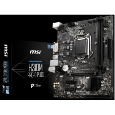 MSI H310M PRO-D PLUS 1151P DDR4 SES GLAN DVI SATA3 USB3.1 MATX