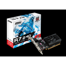 MSI R7-240 1GB DDR3 64BIT HDMI/DVI/VGA (R7 240 1GD3 64B LP)