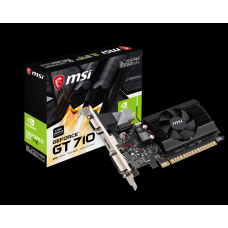 MSI GT710 2GB DDR3 64BIT HDMI/DVI/VGA (GT 710 2GD3 LP)