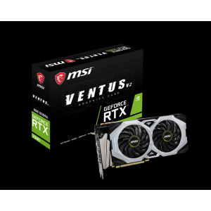 MSI RTX2080 8GB GDDR6 256BIT VENTUS 3xDP/1xHDMI (RTX 2080 VENTUS 8G V2)