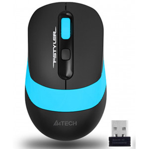 A4 TECH FG10 KABLOSUZ OPTIK MOUSE SIYAH/MAVI