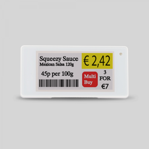 2.13" Elektronik Raf Etiketi (ESL) (BWRY) 2.13" Elektronik Raf Etiketi (ESL) (BWRY)