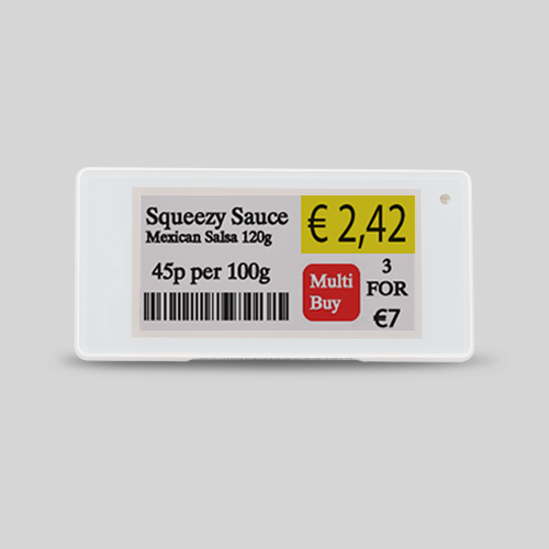 2.13" Elektronik Raf Etiketi (ESL) (BWRY) 2.13" Elektronik Raf Etiketi (ESL) (BWRY)