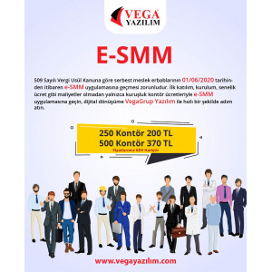 e-SMM Elektronik Serbest Meslek Makbuzu 