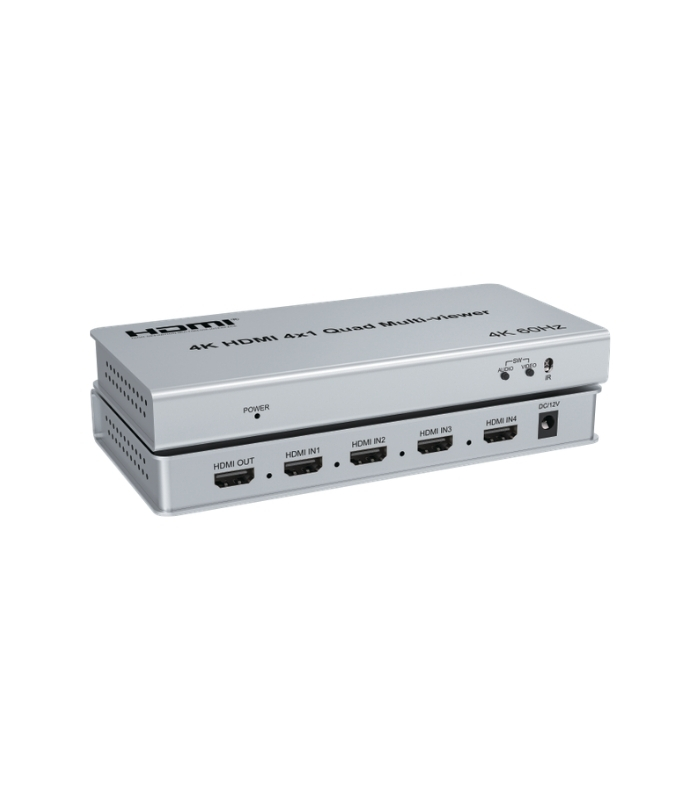 NVC-HDSW4Q3 HDMI 4X1 4K QUAD MULTİ-VİEWER (4K-60HZ) 4 Giriş 1 Çıkış. - küçük görsel 1