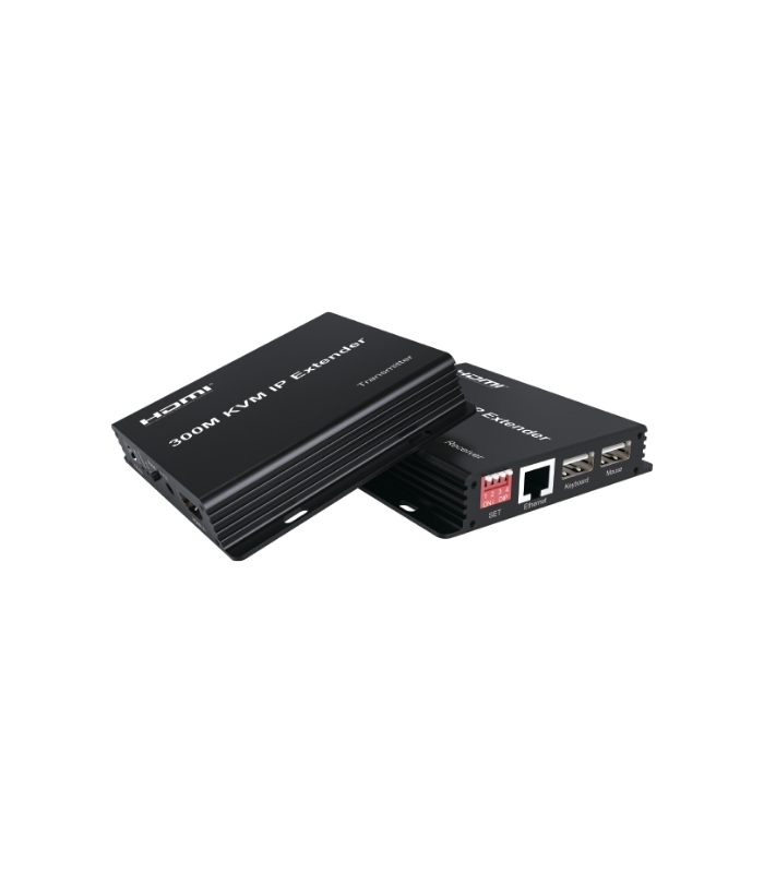 NOVACOM KVM ETHERNET EXTENDER HDMI+USB ( 300MT ) - küçük görsel 1