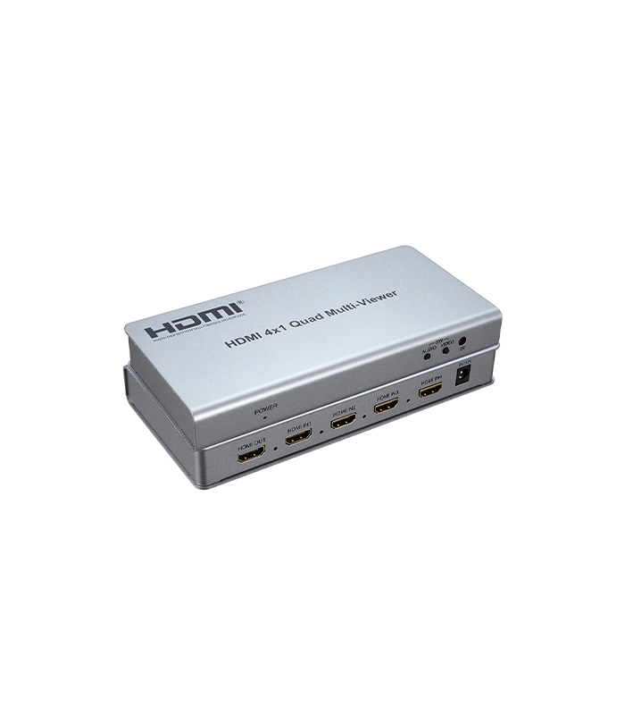 NVC-HDSW4Q HDMI 4X1 QUAD MULTİ-VİEWER 4 Giriş 1 Çıkış. - küçük görsel 1