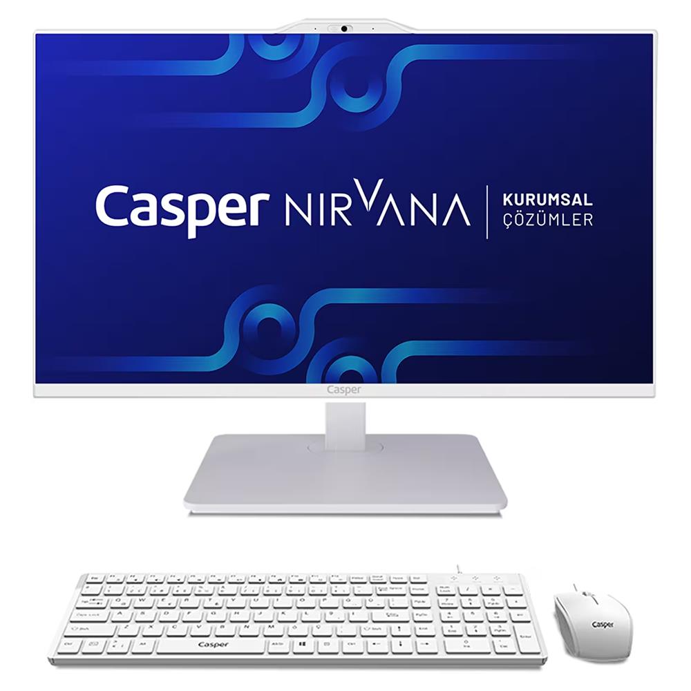 Casper Nirvana A90.1342-BE00A-V-B-K Beyaz i5-13420H 16GB RAM 500GB NVME Pivot W11H All In One - görsel 2