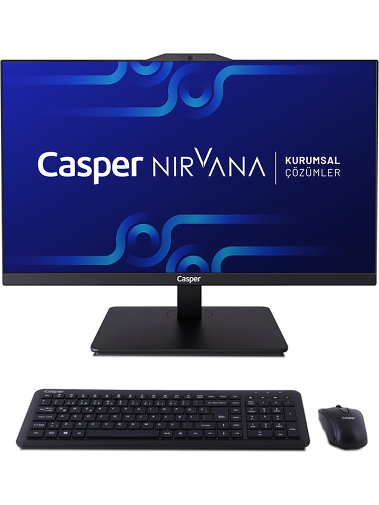 Casper Nirvana A90.1342-BE00A-V-S-K Siyah i5-13420H 16GB RAM 500GB NVME 23.8" Pivot W11H All In One - görsel 2