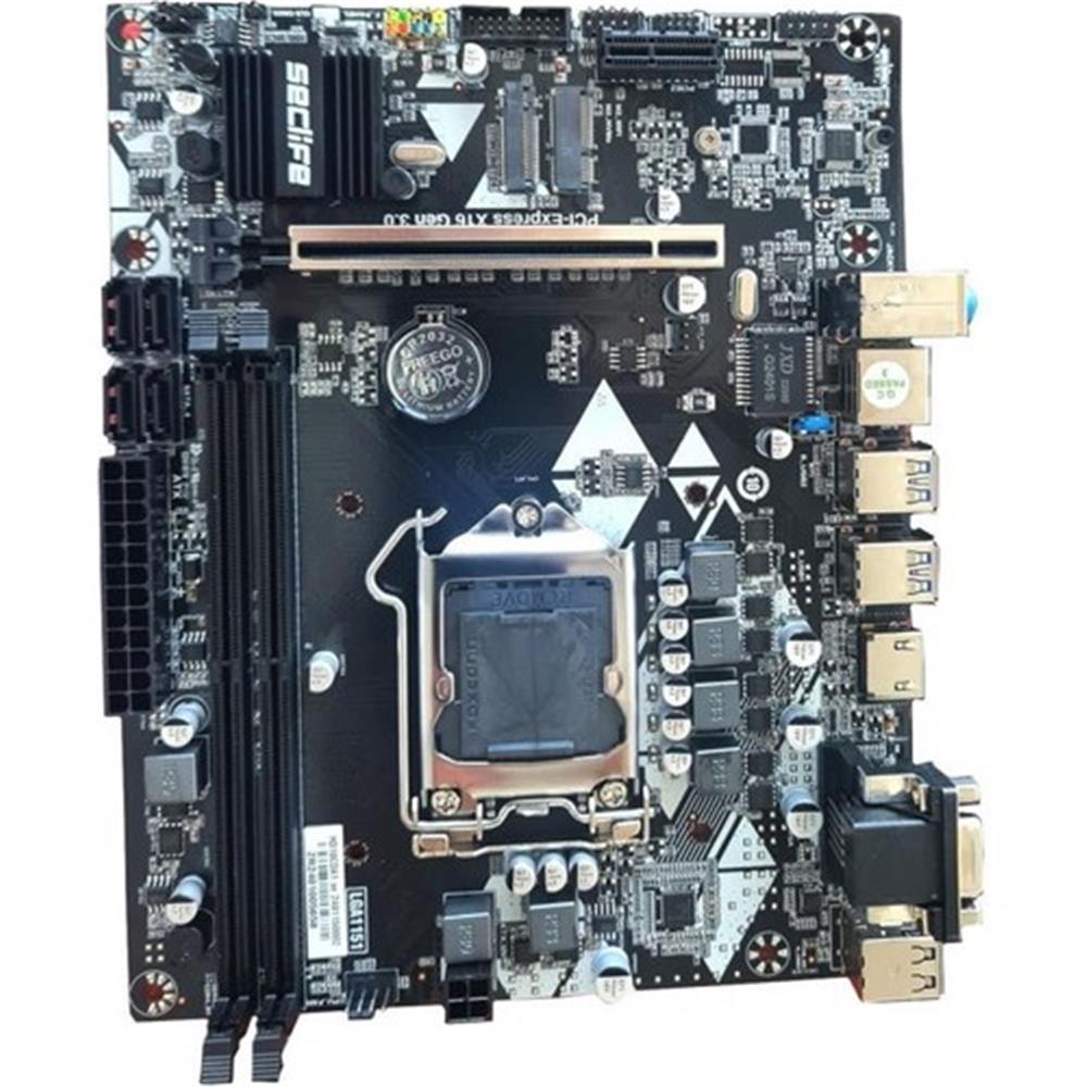 Seclife H310CDA1 (B250 Chipset) 6/7/8/9th M.2 DDR4 S+V+L 1151P Anakart (6.7.8.9.Nesil) - görsel 2