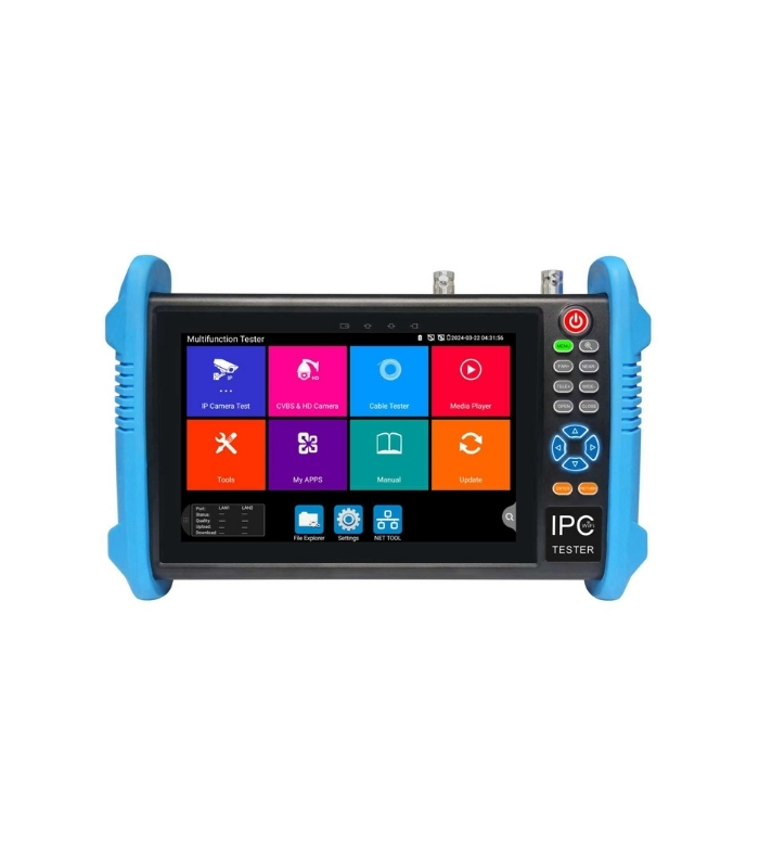 NVC-IPC5800ADH PRO 7 INCH 8K SFP IP-AHD-TVI-CVI CCTV TESTER