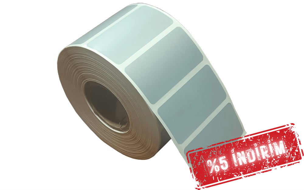 Silvermat Etiket 60mm X 30mm 1li Resin Ribon gerekir