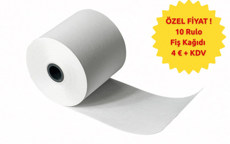 Termal Fiş/POS Kağıdı 80mm X 40mt