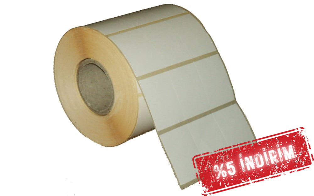 Vellum Etiket 30mm X 40mm 3lü Wax Ribon gerekir