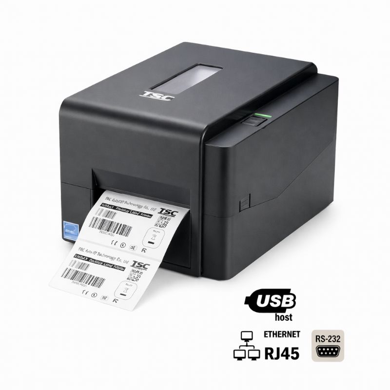 Tsc TE 210 Masaüstü 203dpi Barkod Yazıcı