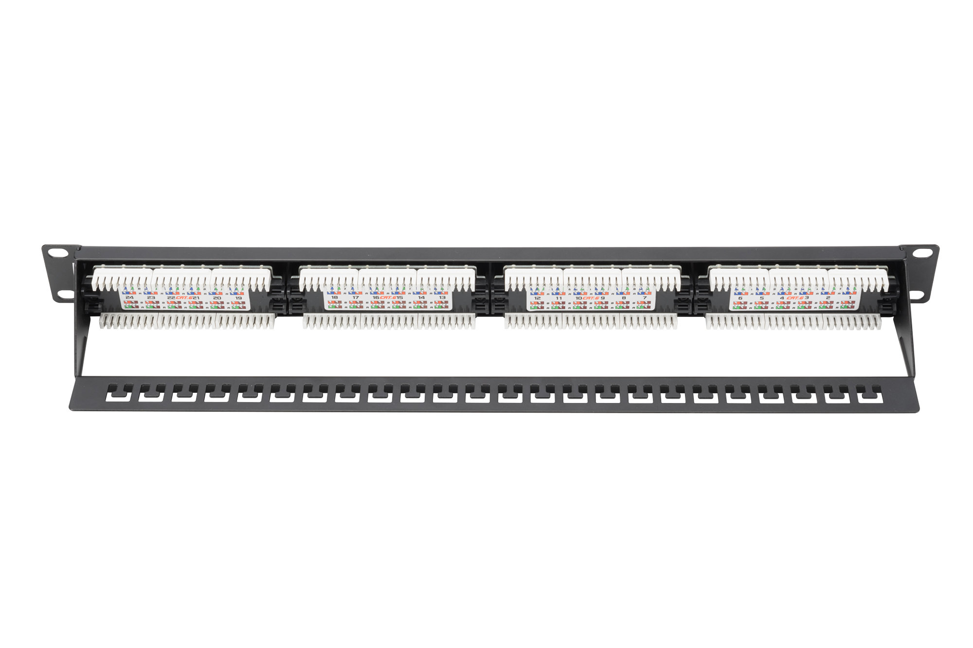 Digitus DN-91624U 19" 24 Port Cat-6 UTP Patch Panel