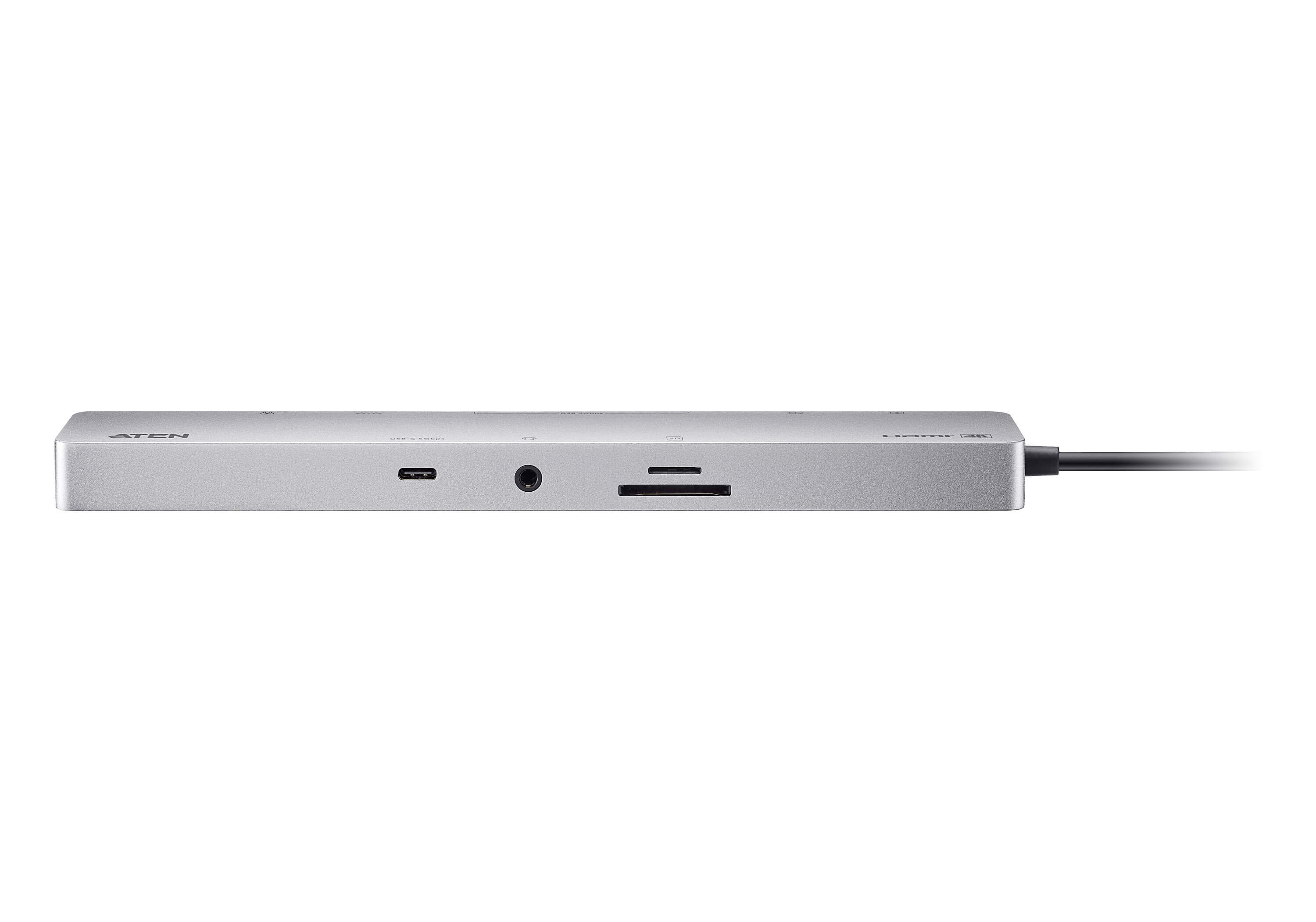 Aten UH3240 11-in-1 USB-C Multiport Dock with Power Pass-Through - görsel 4